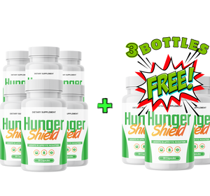 Hunger Shield - 6 bottles + 3 bottles FREE