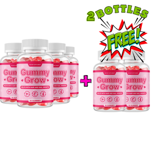Gummy Grow - 4 bottles + 2 bottle FREE