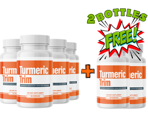Turmeric Trim - 4 bottles + 2 bottles FREE