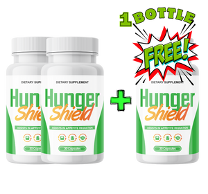 Hunger Shield - 2 bottles + 1 bottle FREE