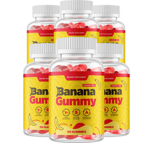 Banana Gummy - 6 bottles