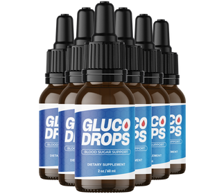 Gluco Drops - 6 bottles