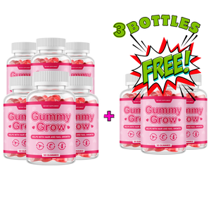 Gummy Grow - 6 bottles + 3 bottles FREE